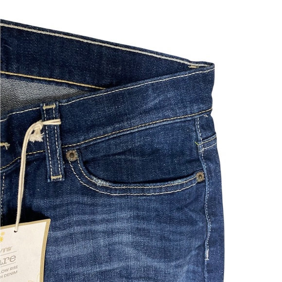 Levi’s 524 Too Super Low Flare Leg Distressed Denim Jeans Size 11 - Picture 7 of 11